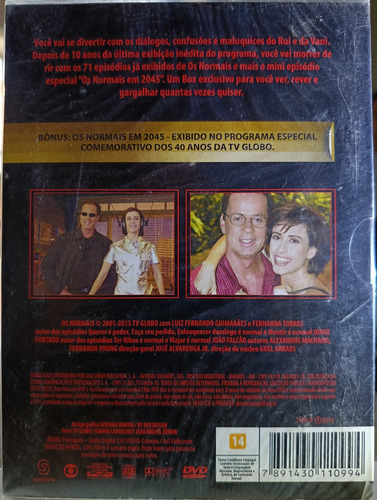 Dvd Os Normais - Todas As Temporadas Digipak 10 Discos Novo