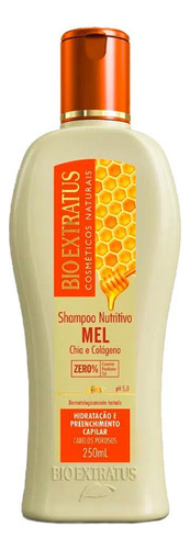 Kit Mel Nutritivo Bio Extratus Cabelos 250ml 3itens