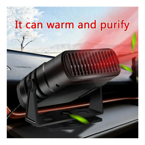 Ventilador e aquecedor portátil de carro 12V/24V a cores 12v