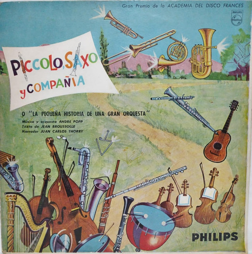 André Popp, Jean Broussolle  Piccolo, Saxo Y Compañía Lp