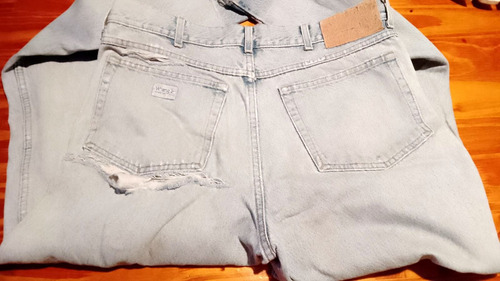 Pantalón Wrangler Prelavado Roto Hombre Talle 33 (44) Ver (Usado)