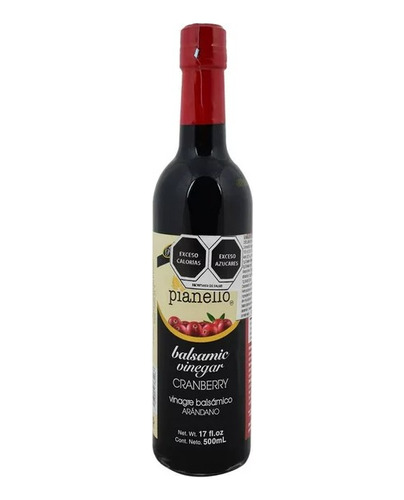 Vinagre Balsamico De Arandano  Pianello 500 Ml