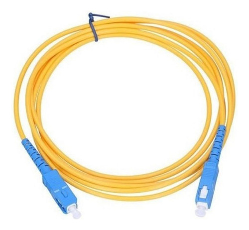 Patch Cord De Fibra Optica Sc/upc A Sc/upc 10mts Tuolima 3mm