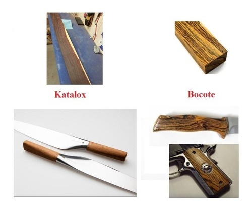 Imagen 1 de 1 de Madera De Katalox 1.0 X 1.0 X 6 Pulgadas