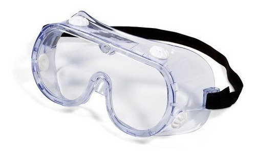 Goggles De Seguridad Ventilacion Indirecta 3m 334 Chemical Color del cristal Blanco