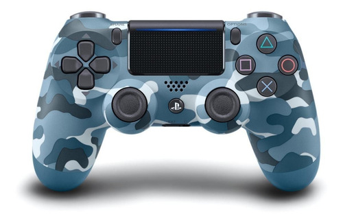 Controle joystick Sony Dualshock 4 blue camo