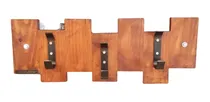 Comprar Perchero Madera Hierro Rustico 3 Perchas Vintage Industrial
