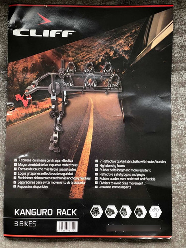 Portabicicletas Cliff 3 Bikes