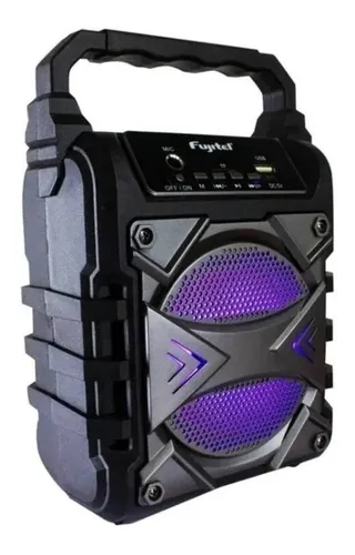 Parlante Inalámbrico Pequeño Fujitel 5w Negro