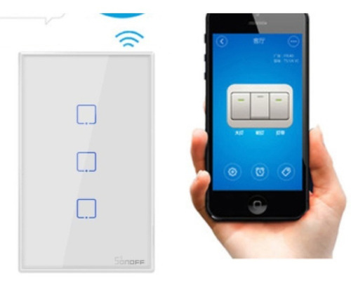 Interruptor Inteligente Plus Tx 3 Circuitos