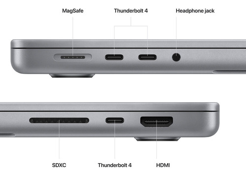 Apple Macbook Pro 14pol M2 Pro 16gb 512gb 16-core Gpu 2023