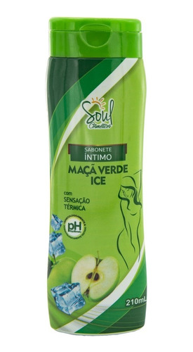 Sabonete Íntimo Soul Maça Verde Ice 200ml + Brinde
