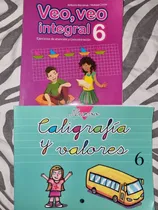 Comprar Veo Veo Integral Y Caligrafia Y Valores De 6to Grado Ambos 