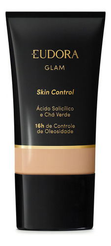 Base de maquiagem em liquida Glam Skin Control Base Líquida Eudora Glam Base Líquida Skin Control Cor 15 30ml tom cor 15  -  30mL 50g