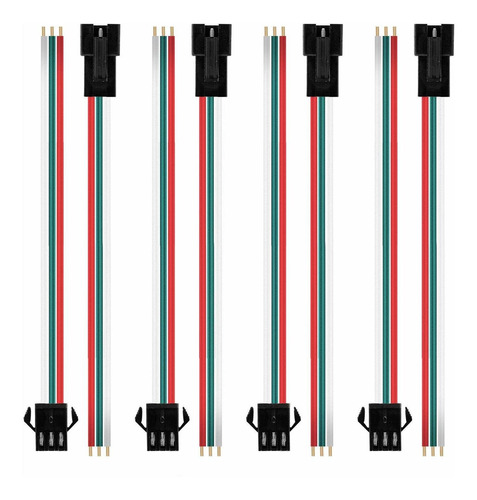 Par Conector Jst Sm Pin Para Wsb Ws Sk Tira Led Dama  in