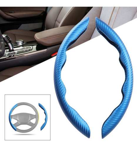 1 Funda Protectora Para Volante De Coche (fibra De Carbono)