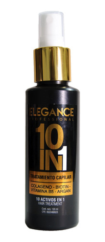 Tratamiento Capilar 10 En 1 Activo Elegance 120ml 