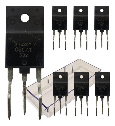 Transistor Fet Mosfet 2sc6073 (6 Peças) Sc6073 C6073 6073