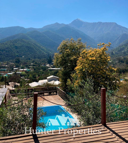 Casa En Venta De 2 Dorm, 1 Baño , Vista Al Valle , En Olmué