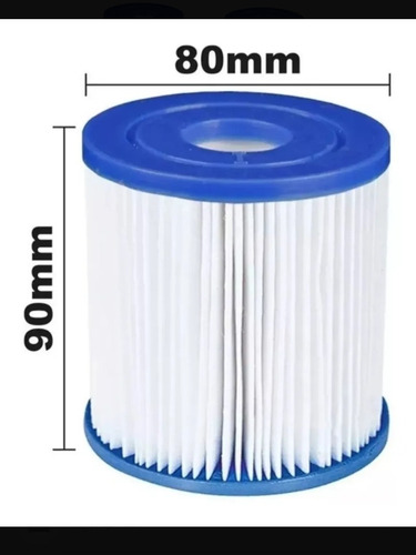 Bomba Filtrante Alberca + 2 Filtros Repuesto Bestway / Intex (Usado)
