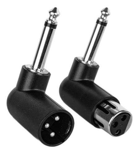 Adaptador Xlr Hembra De 3 Pines A Conector De 1/4"/6,35