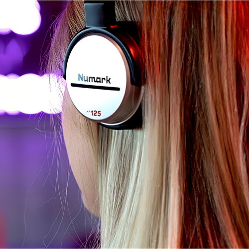 Numark Hf125 | Auriculares Profesionales Ultraportatiles Pa