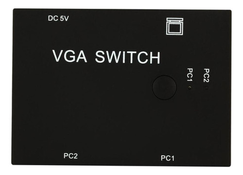 2 Puertos Vga Switch Box 2 En 1 Vedio Selector Adaptador Par