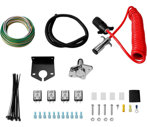 Misakomo Kit Universal De Cableado De Vehículo Remolcado Par