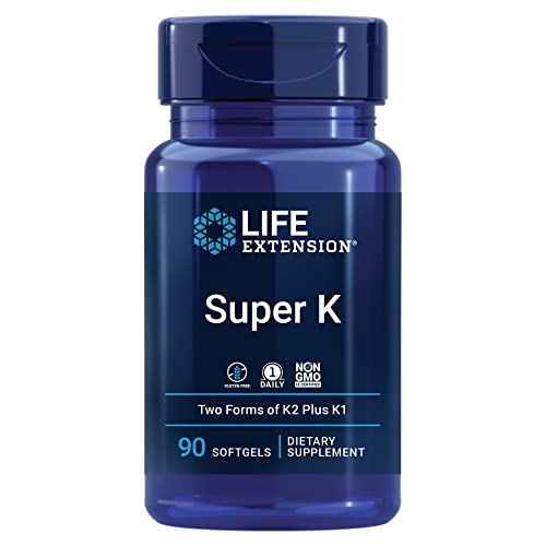 Super K  Vitamina K1 Y Dos Formas De K2 Para El J9bva
