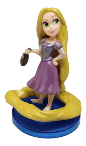 Miniatura Boneca Rapunzel Action Figure Disney 8 Cm L6