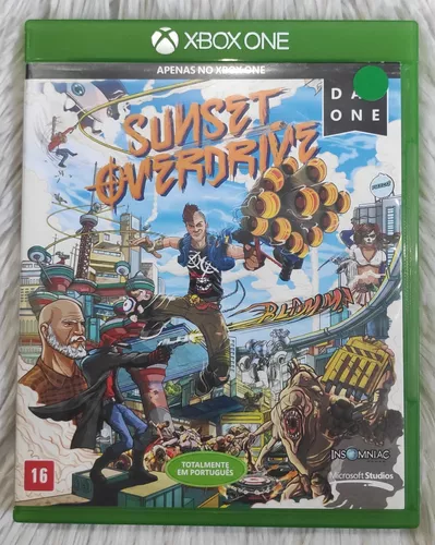 Sunset overdrive Jogo Xbox One Original Seminovo Usado
