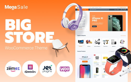 Megasale - Theme Innovador De Ecommerce En Woocommerce