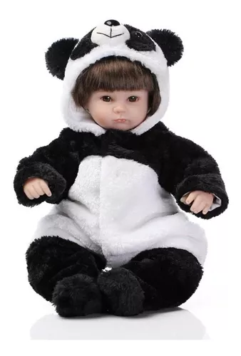 Bebe Reborn Menina Panda