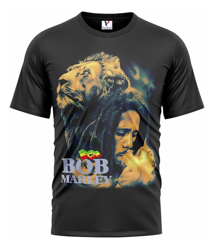 Playera Bob Marley, 100% Algodón 08