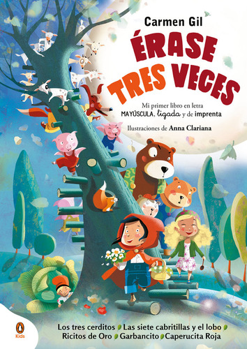 Erase Tres Veces Mi Primer Libro En Letra Mayuscula Ligada Y: Mi Primer Libro En Letra Mayúscula, Ligada Y De Imprenta, De Carmen Gil., Vol. 1. Editorial Penguin Kids, Tapa Blanda En Español, 2023