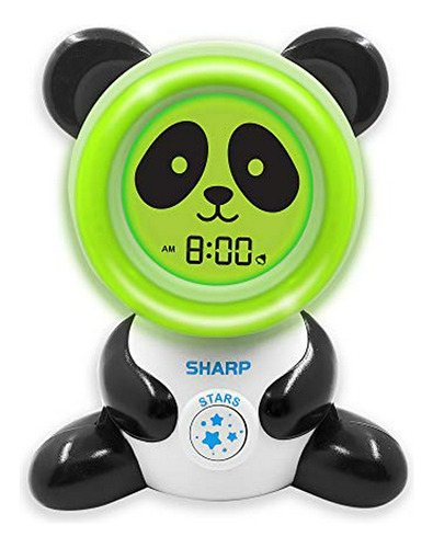 Sharp Ready To Wake Panda Sleep Trainer, Kids Alarm Clock F