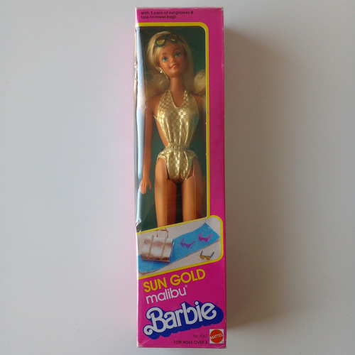 Barbie Malibu Sun Gold 1983 # 1067 Oferta !