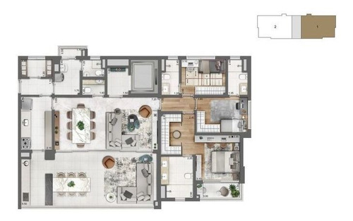 Imagem 26 de 30 de Apartamento À Venda, 166 M² Por R$ 2.075.108,00 - Jardim Das Acácias - São Paulo/sp - Ap3106