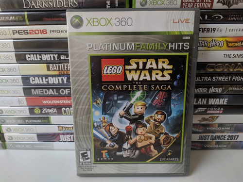 Lego Star Wars The Complete Saga Xbox 360 Original Completo