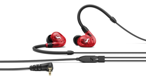 Audifonos In-ear Para Monitoreo Sennheiser Ie 100 Pro Color Rojo