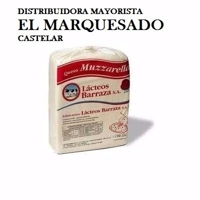 Mozzarella Barraza Plancha De 20kg Marquesado,castelar
