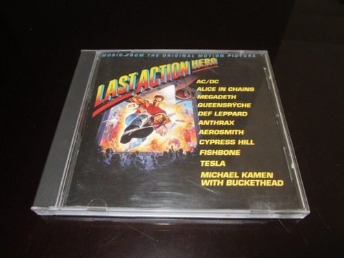 Soundtrack Last Action Hero 1993 Ac/dc Megdeth Usa Ozzyperu