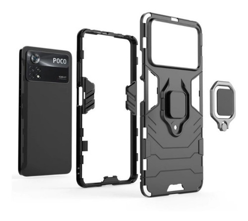 Imagen 2 de 5 de Case Carcasa Armadura Xiaomi Poco X4 Pro 5g