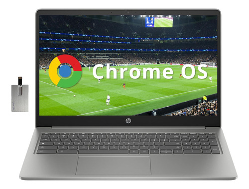 Laptop Elegante Hp Chromebook Plus 15.6 Fhd Antirreflejos, I