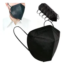 Comprar Barbijo X 10 Kn#95 Mascarilla Negro Tapa Boca Aprueba 