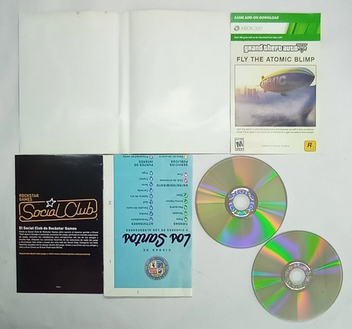 Grand Theft Auto V Xbox 360 B Rtrmx Vj (Usado)