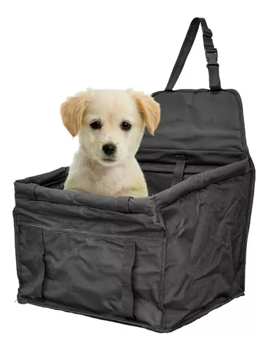 Asiento de coche para perros – Transportadores de perros de alta calidad  para perros pequeños y medianos, con asas integradas, transportador para