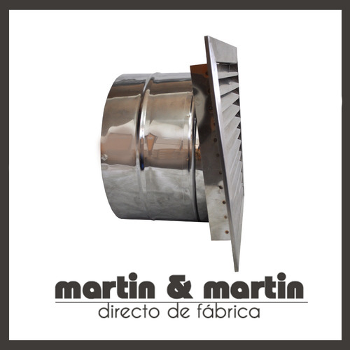 Imagen 3 de 7 de Extractor Aire Axial Potenciado 25 Cm Acero Martin & Martin