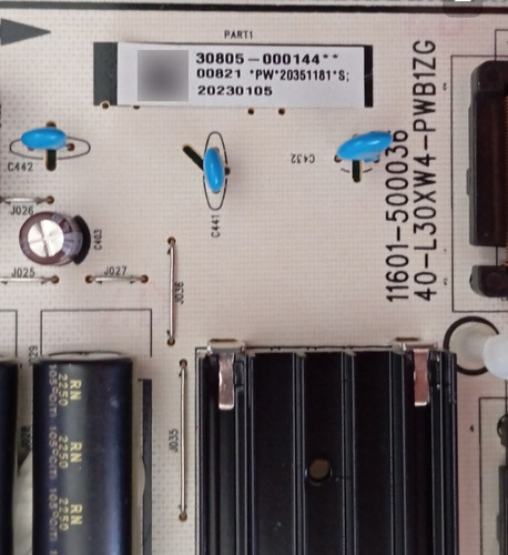 Fuente De Poder Tcl 75s454 40-l30xw4-pwb1zg (Usado)