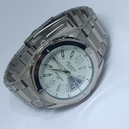 Relógio Masculino Atlantis Elegance Original Luxo G3121